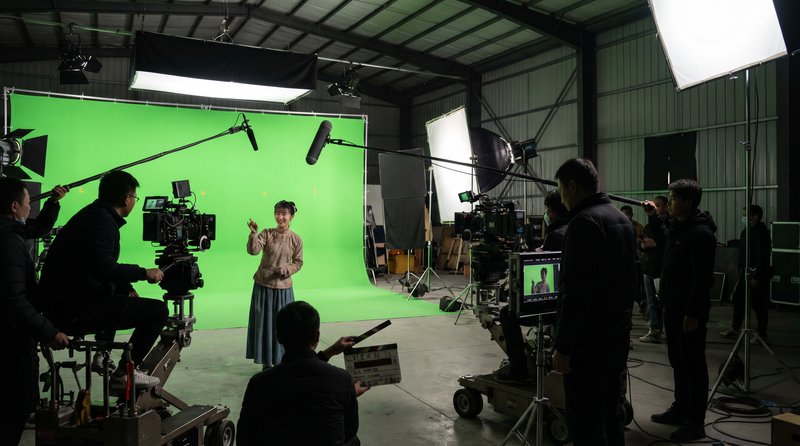 麻豆网站影视制作-绿幕拍摄视频